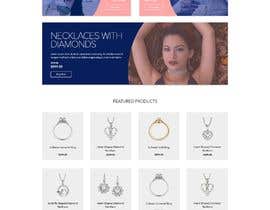 #41 pentru Design website for Swiss boutique with diamond jewellery de către meteh