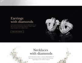 #4 pёr Design website for Swiss boutique with diamond jewellery nga blackeye77