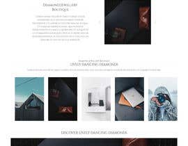 Číslo 24 pro uživatele Design website for Swiss boutique with diamond jewellery od uživatele Gokhank58