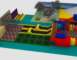 #27 para Design and render 3D model of unique Trampoline Park de Arch08