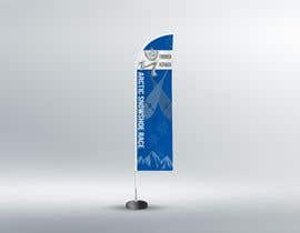 #33 za Arctic Snowshoe Race: design for beach flag/banner od badriaabuemara