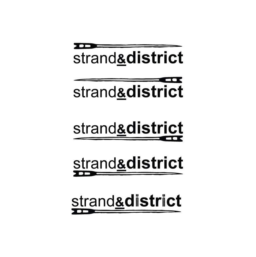 Contest Entry #1 for                                                 Strand and district logo
                                            