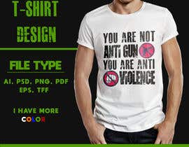 #181 para Anti Violence T-shirt design de FARUKTRB