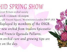 #11 za I need a Facebook advert created for the OSGB spring show. Only flowers to be used in the banner have to be orchids. od sheebasaeed