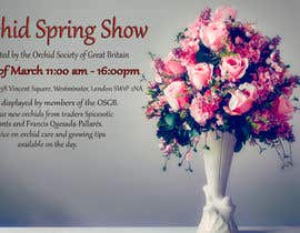 Pixclboss27님에 의한 I need a Facebook advert created for the OSGB spring show. Only flowers to be used in the banner have to be orchids.을(를) 위한 #12