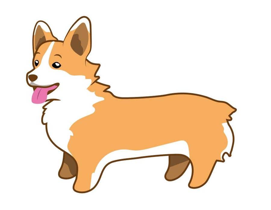 Contest Entry #15 for                                                 Cartoon corgi dog design
                                            