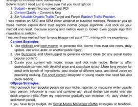 #7 for Marketing for a recipes site by ubaeyo