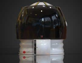 #16 para Plastic Astronaut helmet with visor with 3D printable file in STL format de prashant8080