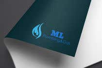 Nro 413 kilpailuun company logo design for ML PLUMING AND GAS käyttäjältä Javariya28