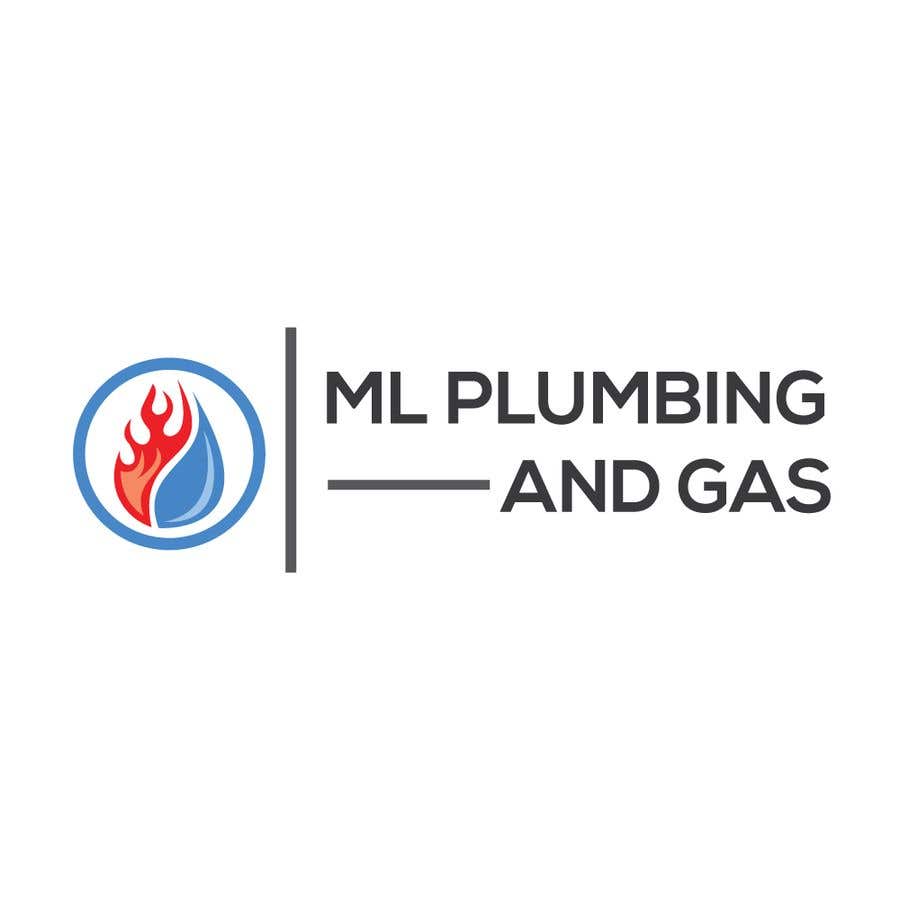 Kilpailutyö #373 kilpailussa                                                 company logo design for ML PLUMING AND GAS
                                            