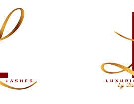 IvanMyerchuk님에 의한 I have a eye lash extension business. I need a logo similar to the picture I posted, but the cursive L I want gold and the regular L I want to keep black. And at the bottom I want it to say “Luxurious Lashes by Lauren”. My colors are black gold and white.을(를) 위한 #18