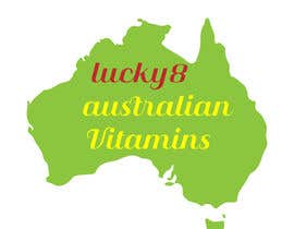 #40 för Simple logo design for lucky8australianvitamins appealing to Chinese customers av abdofteah1997