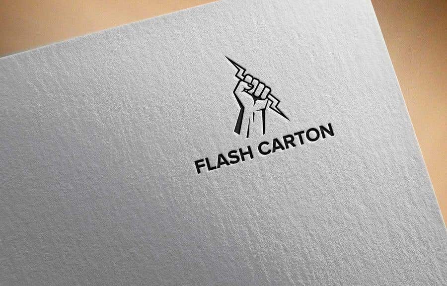 Proposition n°98 du concours                                                 Logo "FLASH CARTON"
                                            