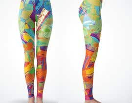 #207 for Design futuristic leggings for sublimation print by ratnakar2014