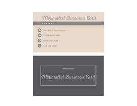 milads tarafından Minimalist Business Card için no 13