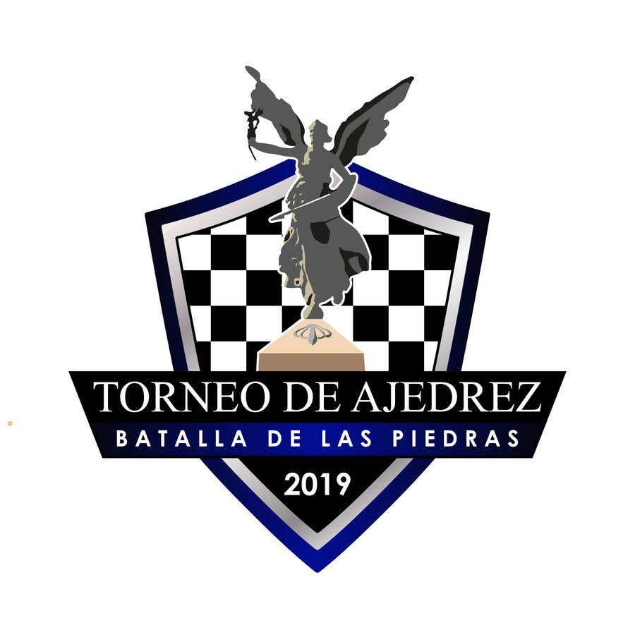 Proposition n°18 du concours                                                 chess tournament logo
                                            