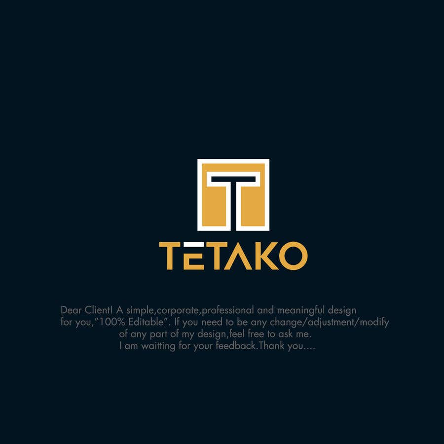 Entri Kontes #90 untuk                                                Contest to design a logo for a brand name "Tetako"
                                            