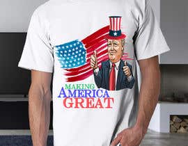 #53 para Donald Trump cartoon logo and tshirt de tapanfm