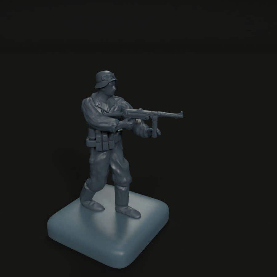 Proposition n°10 du concours                                                 3D Model Tiny Soldier Miniature
                                            