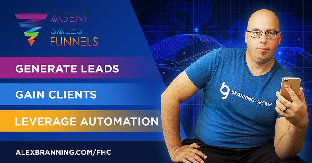 Bài tham dự cuộc thi #28 cho                                                 Facebook Cover Photo for "Agent Sales Funnels"
                                            