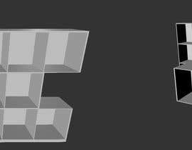 #35 for Render an animated file for configuring and re-configuring a wall bookcase system. by jhosser