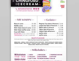 Nro 12 kilpailuun A5 Menu design for Ice cream, Juice bar käyttäjältä ismailgd