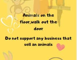 #7 para Stop Animal Trading Leaflet de syahirahmalik9