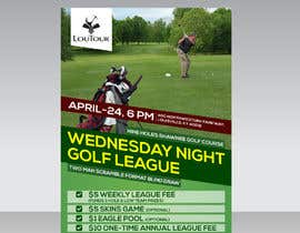 #53 for Event poster - golf league by RABIN52