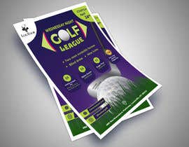 Nambari 46 ya Event poster - golf league na Quillpgraphics