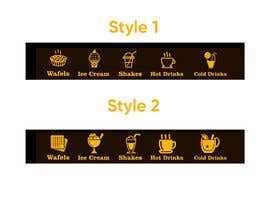 #24 cho 5 vector icons for food bởi Qweser