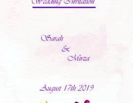 nº 117 pour design of wedding invitations par piyafreelance 
