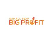 Nambari 79 ya Small Team. Big Profit  Logo Creation Contest na Ahhmmar