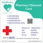 #13 para Square Pharmacy Discount Card 3”x3” de NandyShuvo