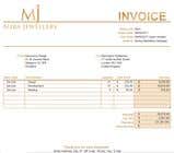 #62 for Create a Branded Excel Invoice for a Jewellery Company by imfarrukh47