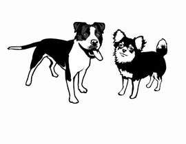 #7 ， Create 11 simple b&amp;w illustrations of dogs and mice for a book 来自 khaldiyahya