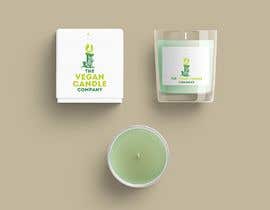#9 för Design a logo and a label for a candle company  ,The vegan candle company av Kietza