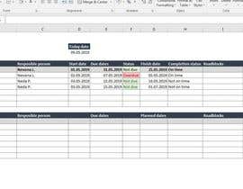 #35 for Build me a excel Project Plan by Nevenacarica