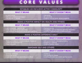 #16 pёr A graphic for core values, vision, and mission statements nga iDENTDZINES