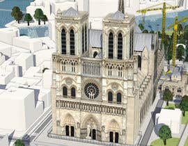 #85 for How would you rebuild the Notre-Dame Cathedral? by SubheSaadik