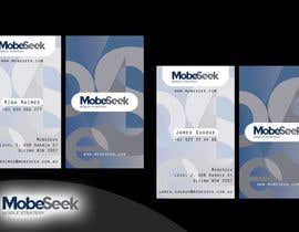 #69 para Business Card Design for MobeSeek de doddysu