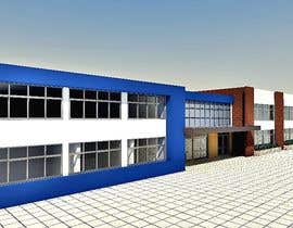 #8 para Design a Facade for a modern educational Institute with a reference architectural plan por dennisDW