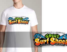 #6 para Design a T-Shirt for Greg&#039;s Surf Shack por rogeliobello