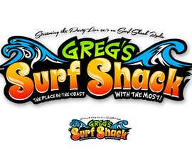 #7 para Design a T-Shirt for Greg&#039;s Surf Shack por rogeliobello