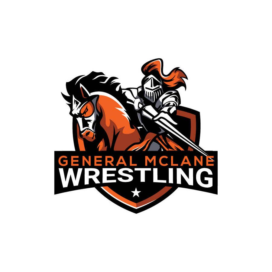 Penyertaan Peraduan #43 untuk                                                 General McLane wrestling logo
                                            