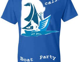 Nro 309 kilpailuun Tshirt design for a boat party käyttäjältä MDZAHIDHASAN1