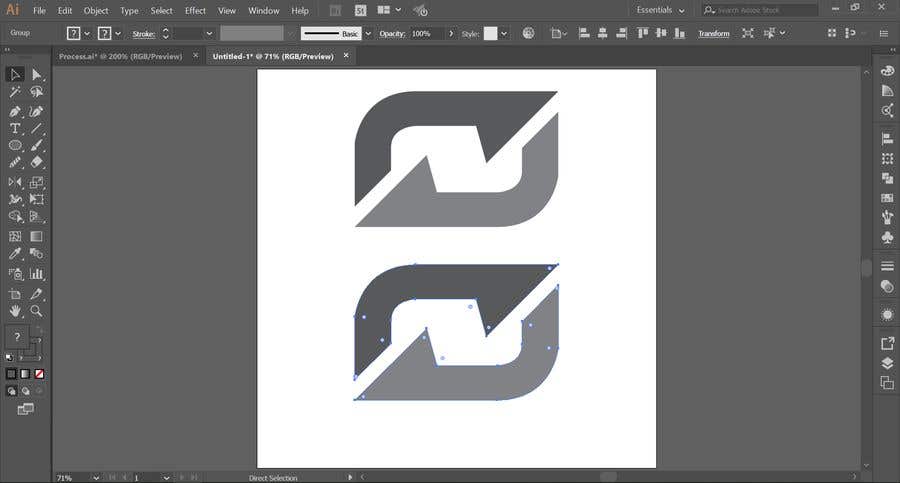 Participación en el concurso Nro.4 para                                                 Turn this basic logo into a vector
                                            