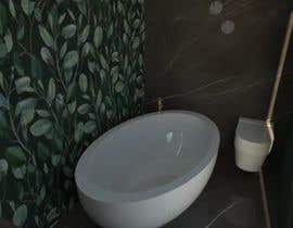 #40 ， Design a bathroom Layout/ rendering 来自 clarisaechegaray