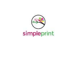 #619 สำหรับ simpleprint.com logo โดย mstlayla414