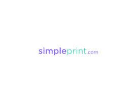 #1086 สำหรับ simpleprint.com logo โดย jahid439313