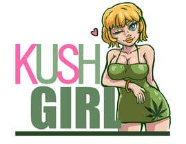 oreosan님에 의한 Company name “kush girl” looking for an cartoon of a girl..blond hair blue eyes big butt and big boobs I have  attached a photo of the style of artwork I am looking for  - 19/05/2019 09:43 EDT을(를) 위한 #60